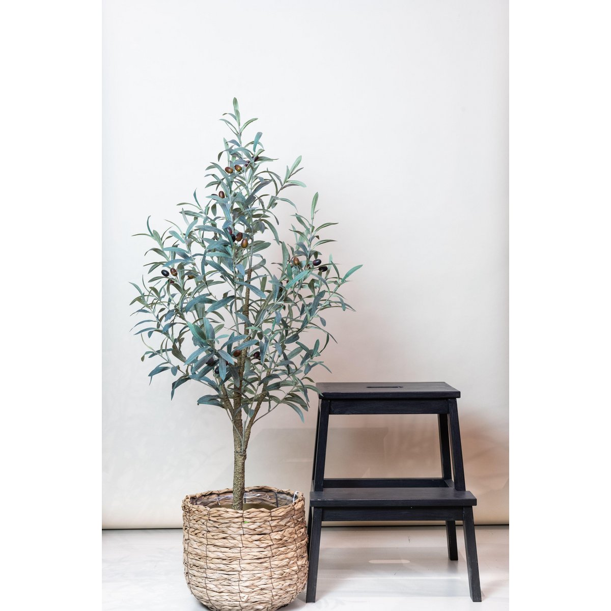 Kunst Olijfboom Olea Europaea 115cm – Realistische mediterrane kunstplant