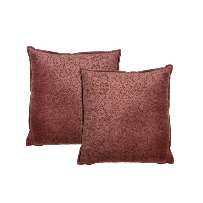 Fluwelen Kussen Marina 45x45 cm roze zacht luxe interieurkussen