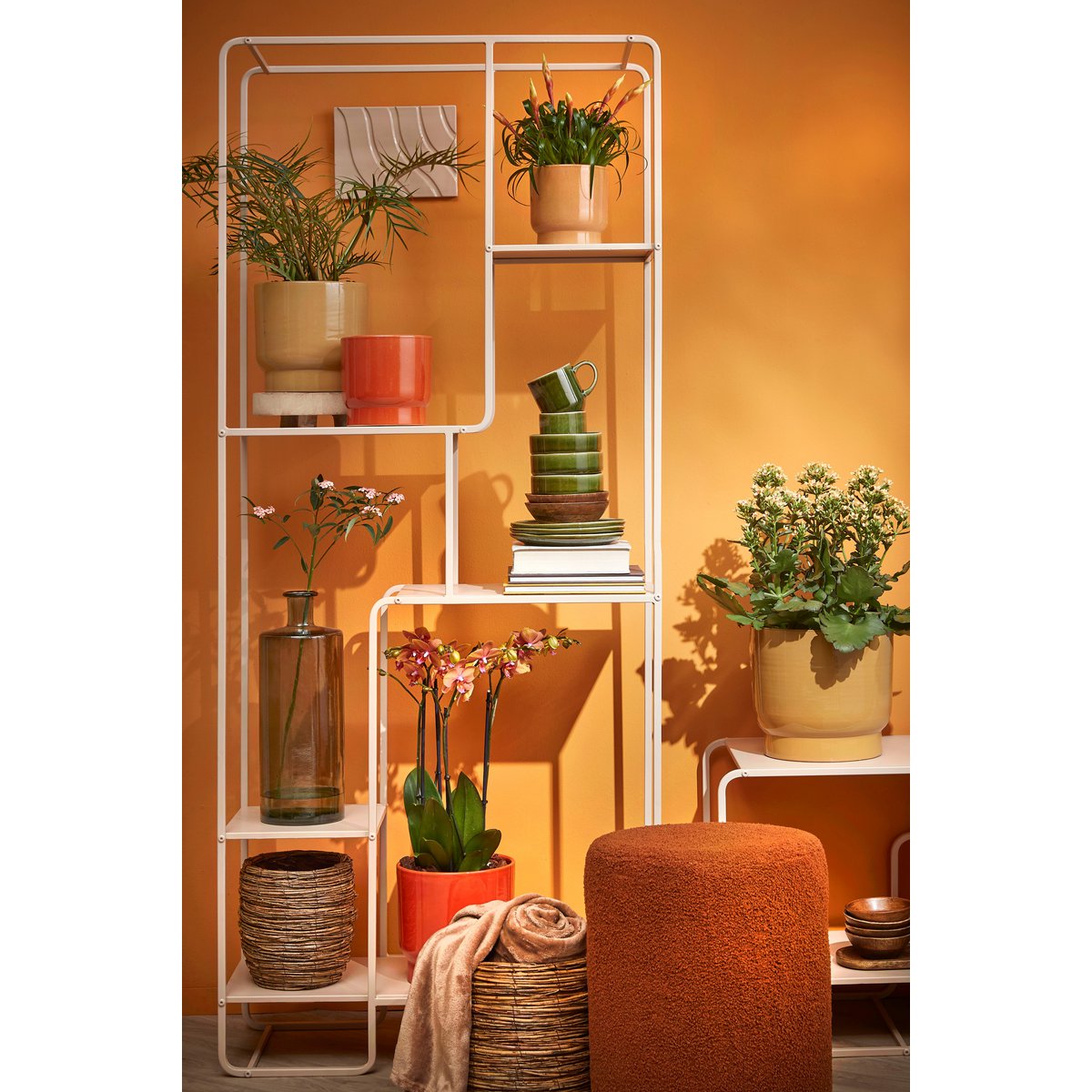 Rhea Ontbijtbord Groen - 20 cm