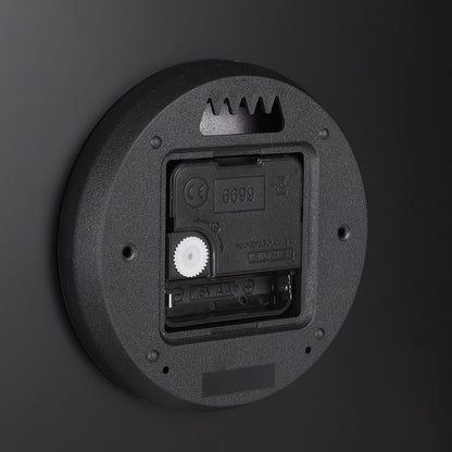 Brixen Wandklok 35,5 cm wit gouden wijzers moderne muurklok