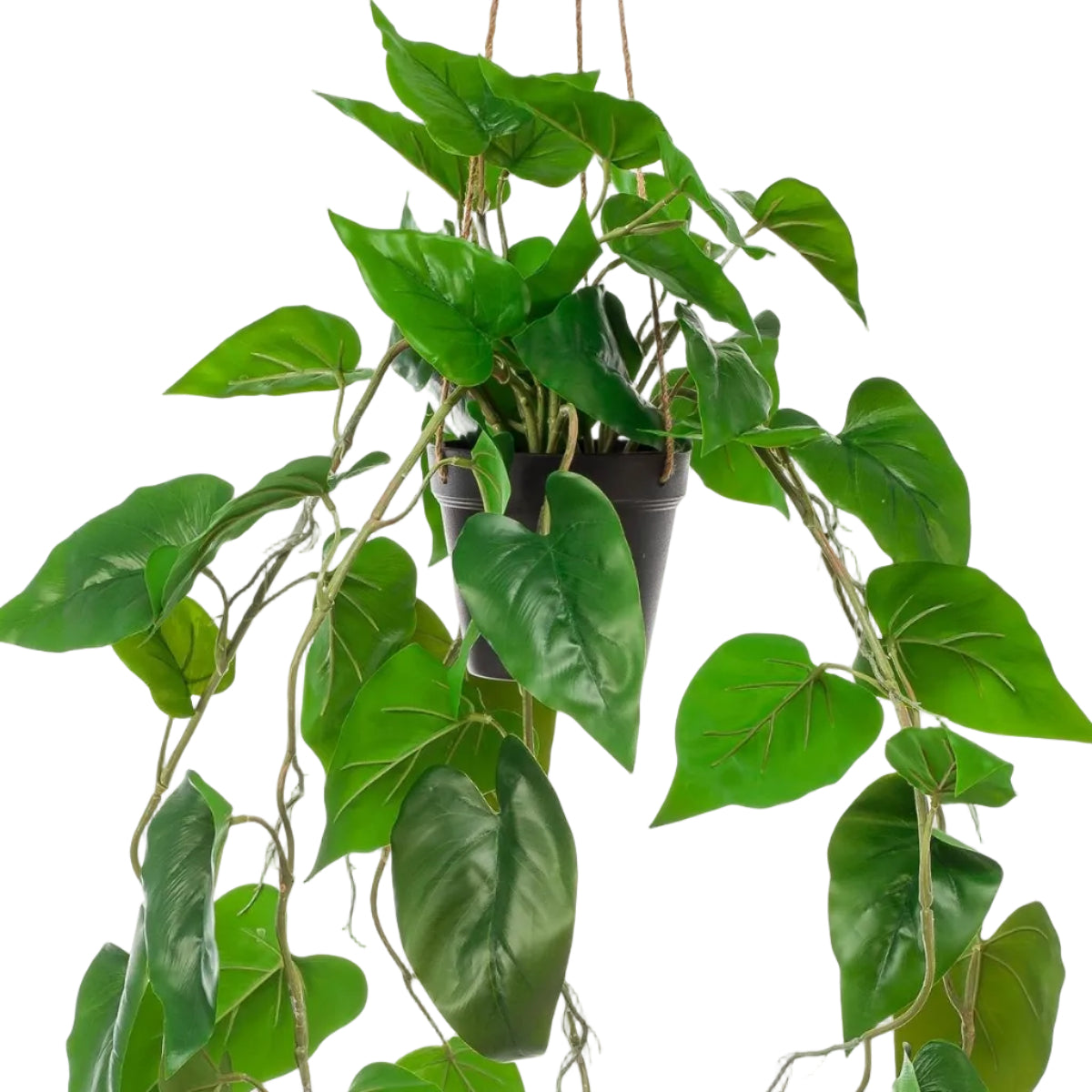 Kunstplant Philodendron 80 cm – levensechte groene hangplant voor interieur