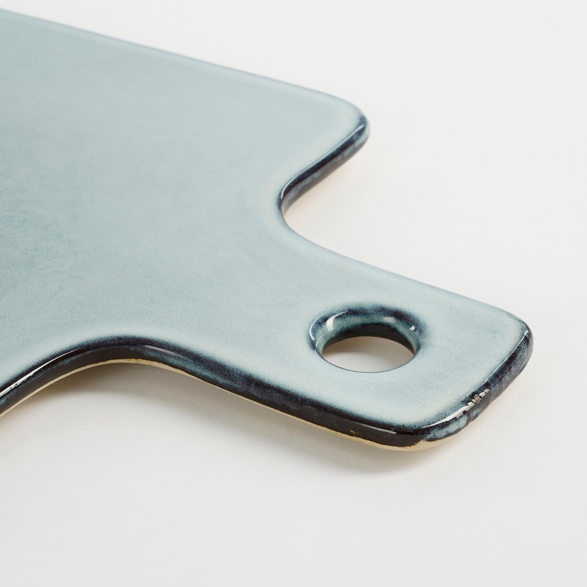 Racco snijplank grijs handgemaakt steengoed keuken | Woonware