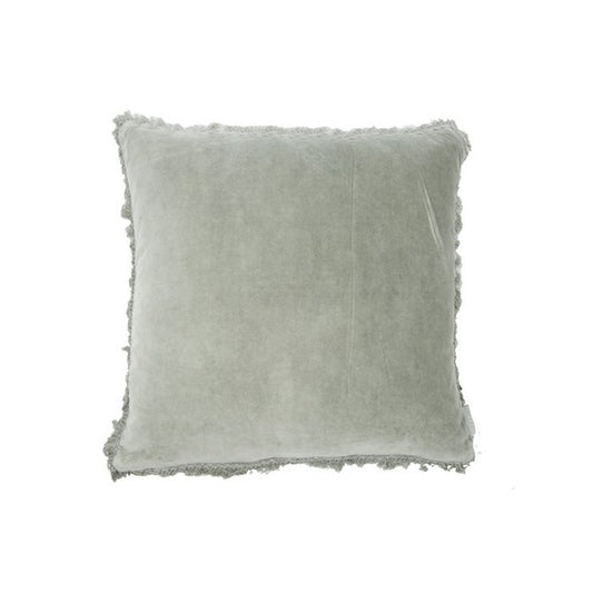 Fluweel/Linnen Kussen Rosie Oud Blauw 45x45 cm Woonware