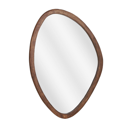 Bosco Wandspiegel 69 cm mangohout natuurlijke elegantie