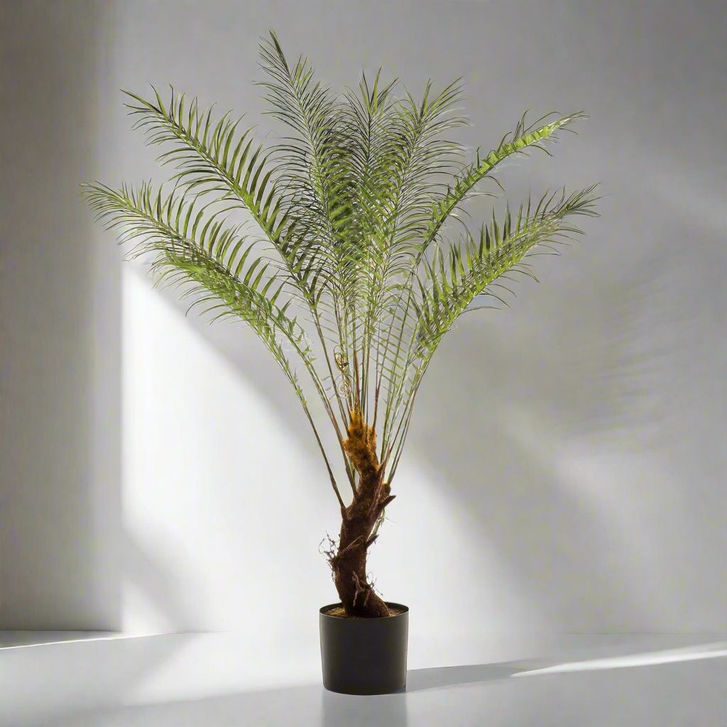 Kunstboomvaren 125 cm kunstplant groen – Woonware