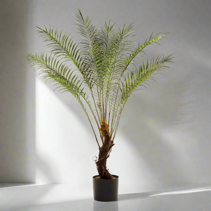 Kunstboomvaren 125 cm kunstplant groen – Woonware