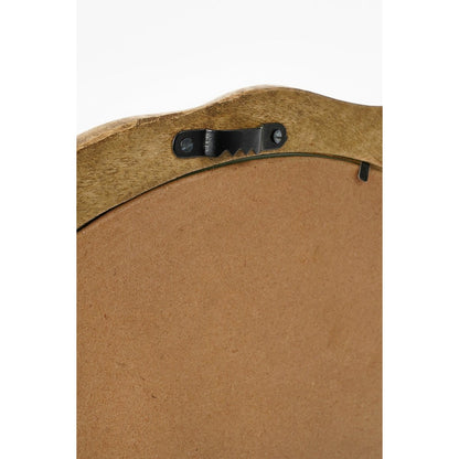 Nick Wandspiegel - Ø38 cm - Mangohout