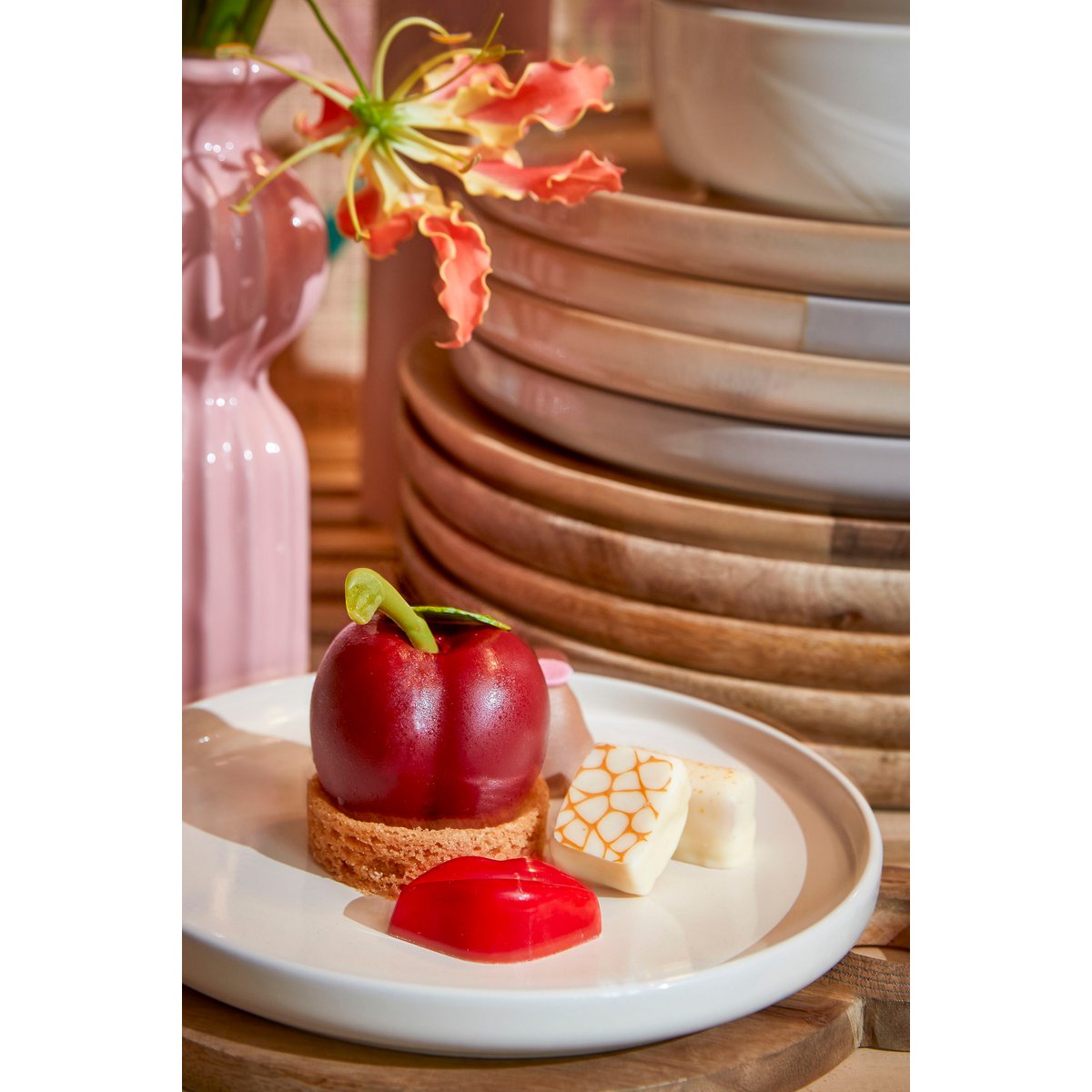 Ozzu serviesset wit steengoed 4 persoons 16-delig | Woonware