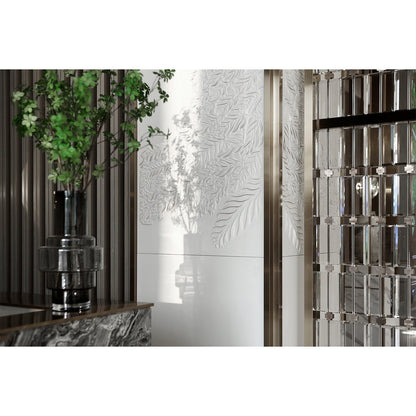 Vaas Tyler – Grijs Helder Glas - 46 cm