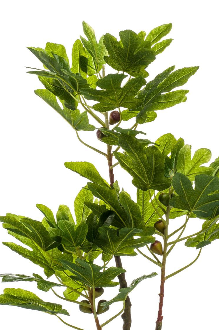 Kunst Vijgenboom Ficus Carica 95cm – Realistische mediterrane kunstplant