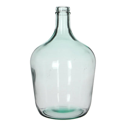 Diego glazen fles vaas transparant van gerecycled glas – Woonware