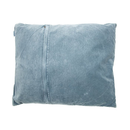 Fluwelen Kussen Jade Vervaagd Blauw 60x50 cm Luxe Woonware