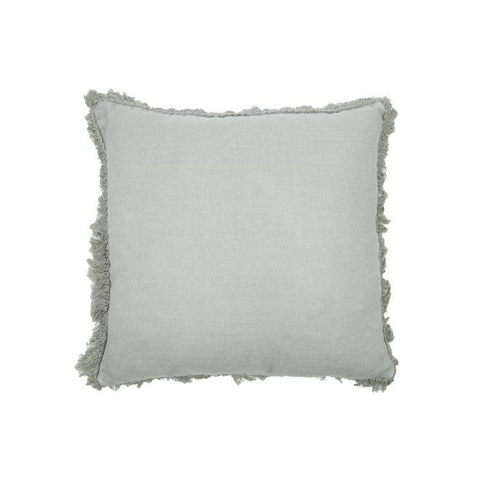 Fluweel/Linnen Kussen Rosie Oud Blauw 45x45 cm Woonware