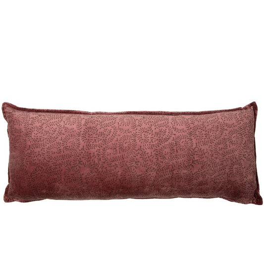 Fluwelen Kussen Marina 80x30 cm roze roségoud luxe sierkussen