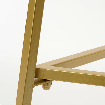 Adine planttafel goud 120 cm slanke metalen plantentafel Woonware