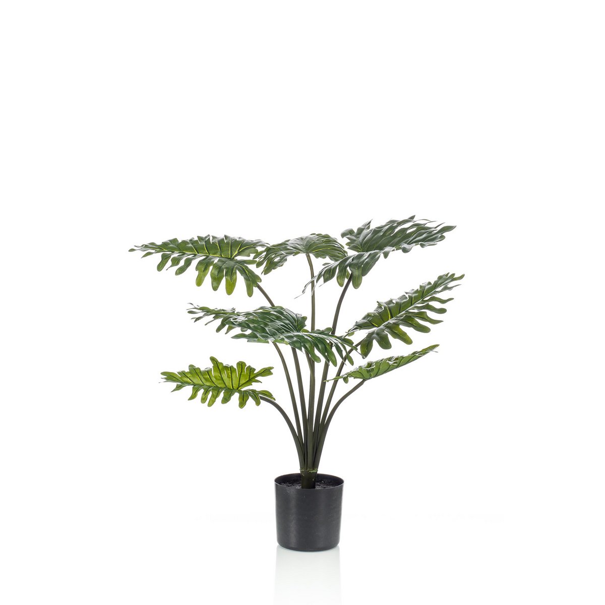 Kunstplant Philodendron 60cm – Realistische groene bladeren