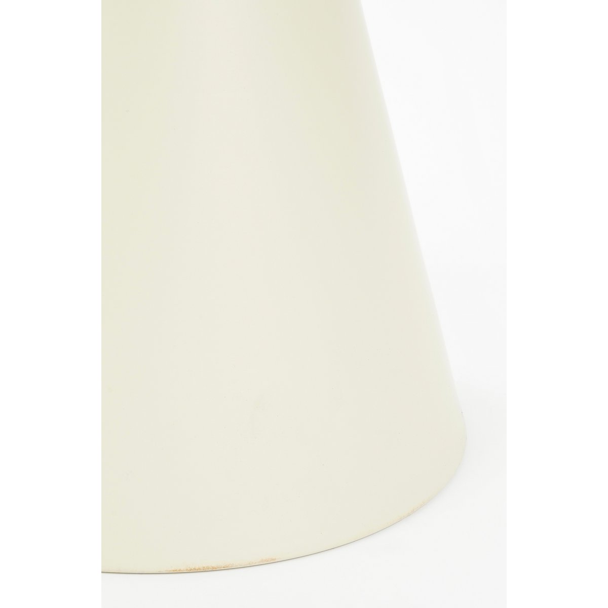 Jim bijzettafel off-white Ø31 cm ijzer ronde bijzettafel Woonware