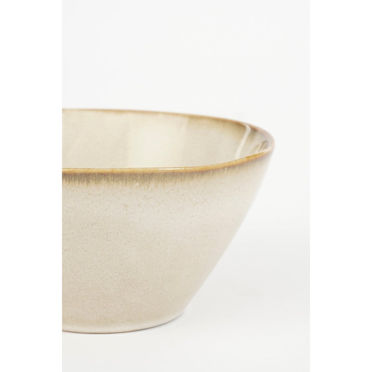 Racco serviesset 4 persoons beige steengoed handgemaakt Woonware