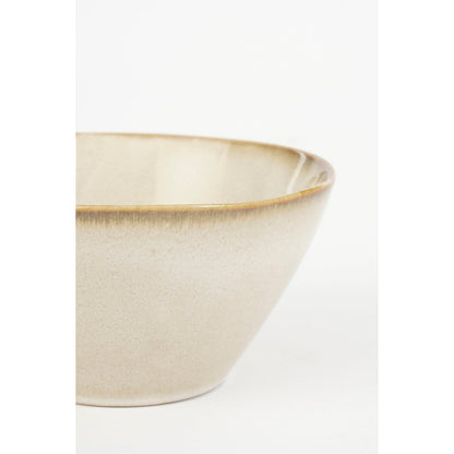 Racco serviesset 4 persoons beige steengoed handgemaakt Woonware