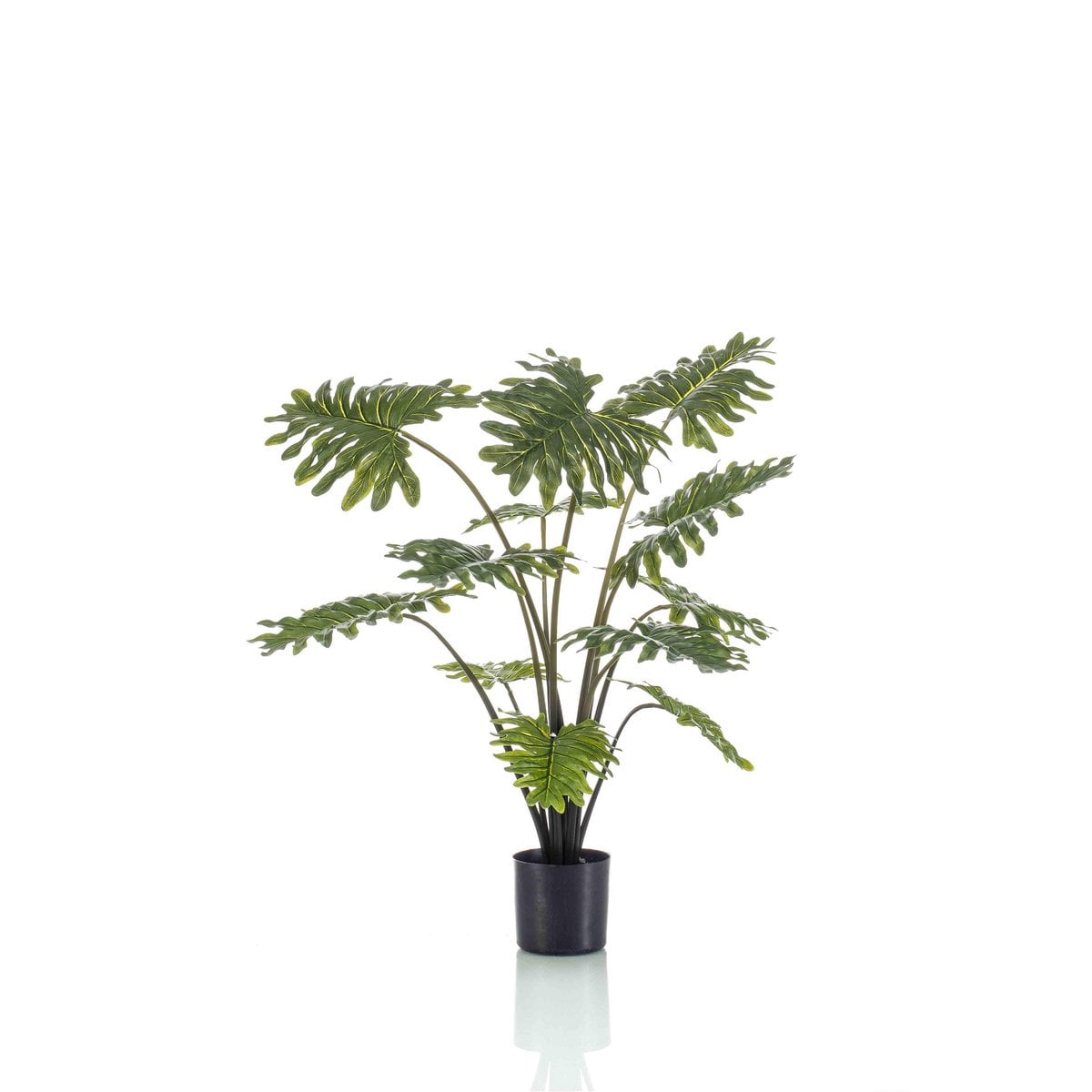 Kunstplant Philodendron 80 cm – levensechte groene kamerplant voor interieur