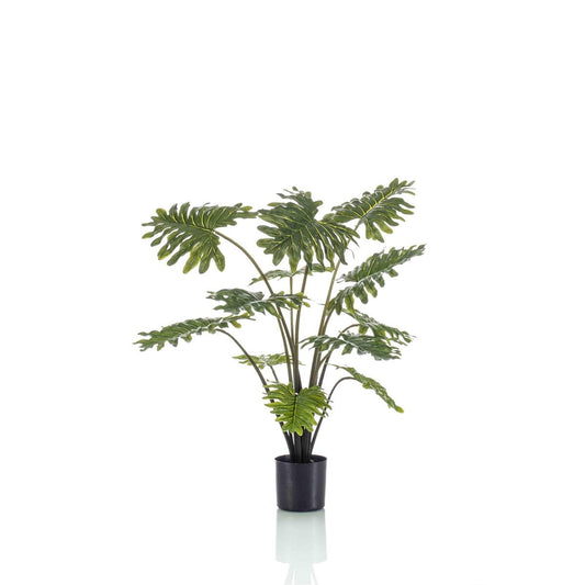 Kunstplant Philodendron 80 cm – levensechte groene kamerplant voor interieur