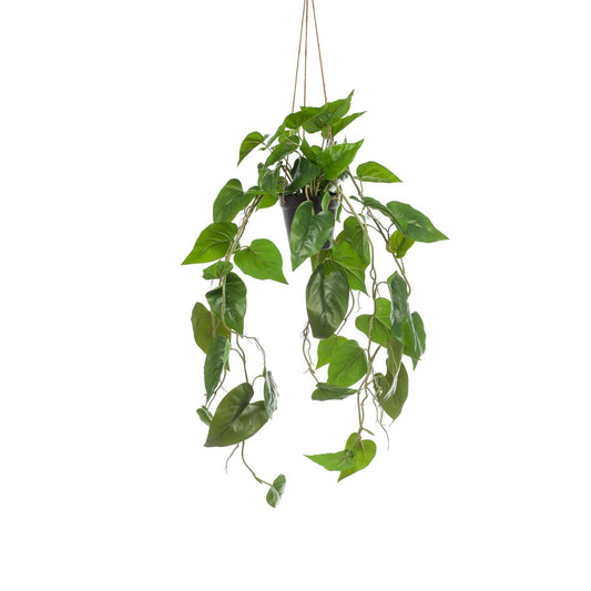 Kunstplant Philodendron 80 cm – levensechte groene hangplant voor interieur