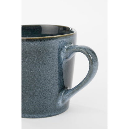 Serviesset 4 persoons grijs steengoed handgemaakt Woonware