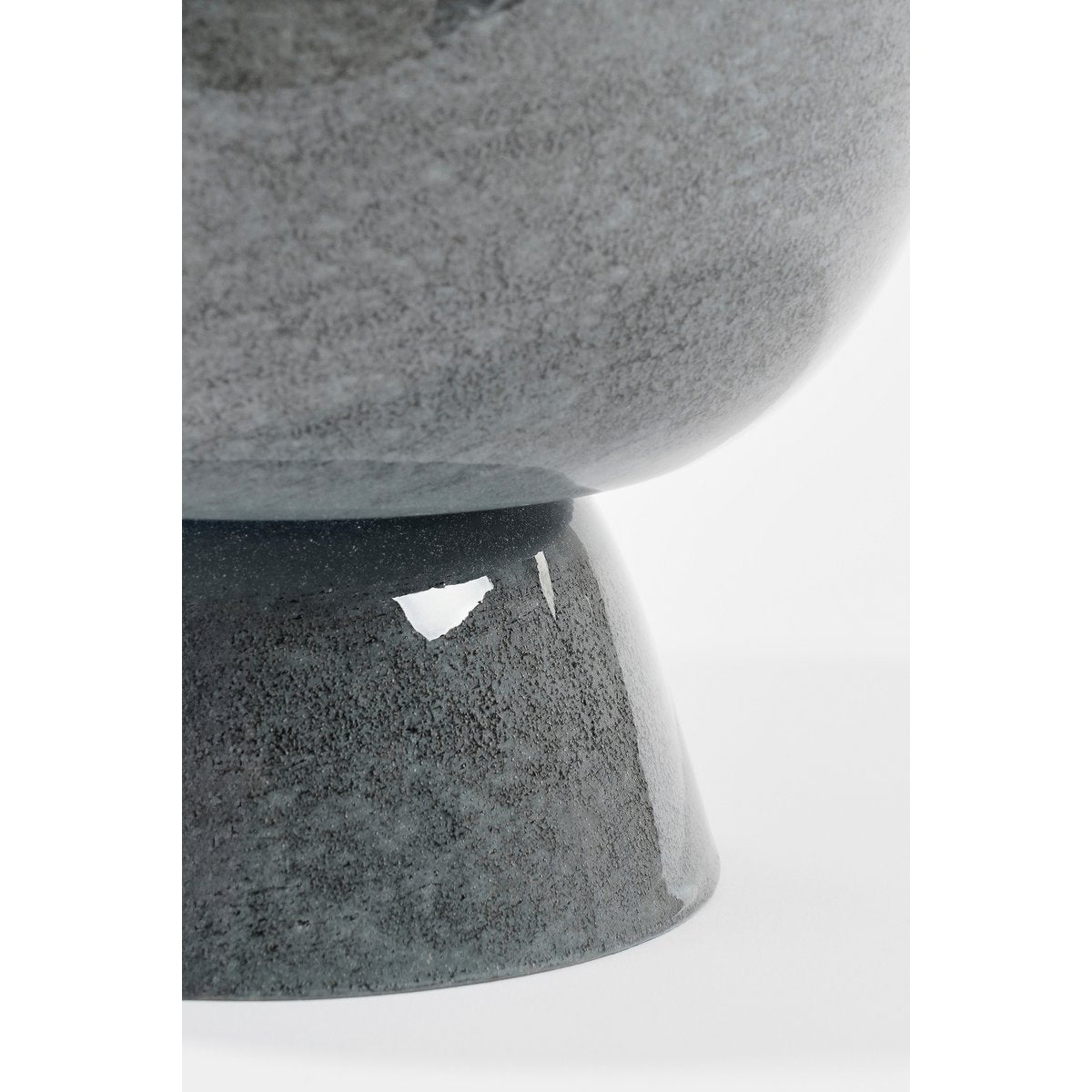 Bloempot James - Metaal Grijs