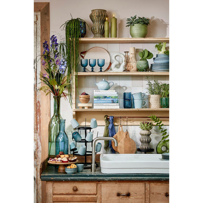 Mokkenrek zwart metaal H50 x Ø34 cm – praktisch en compact opbergsysteem