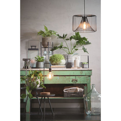 Diego glazen fles vaas transparant van gerecycled glas – Woonware