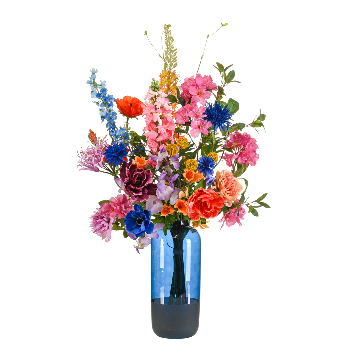 Boeket Luxury Glam XL 90 cm met realistische bloemen in levendige kleuren