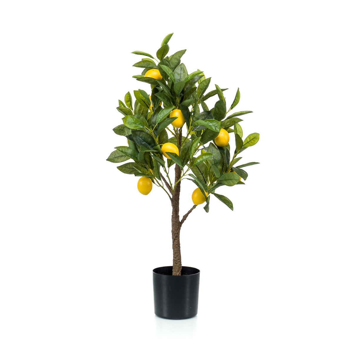 Kunst Citroenboom Citrus Limonia 75cm – Realistische mediterrane kunstplant