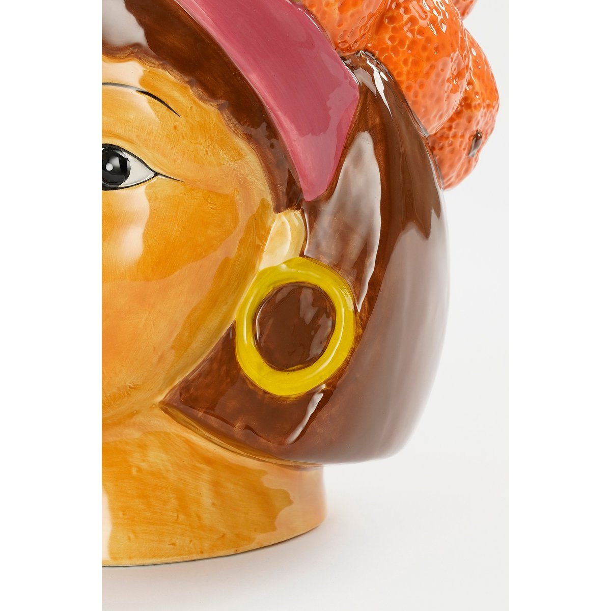 Bloempot Funny , Dolomiet Oranje