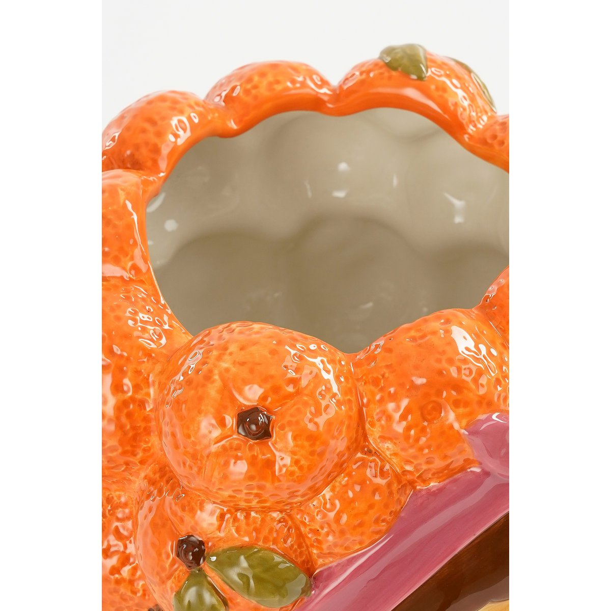 Bloempot Funny , Dolomiet Oranje