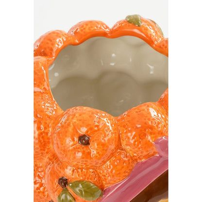 Bloempot Funny , Dolomiet Oranje