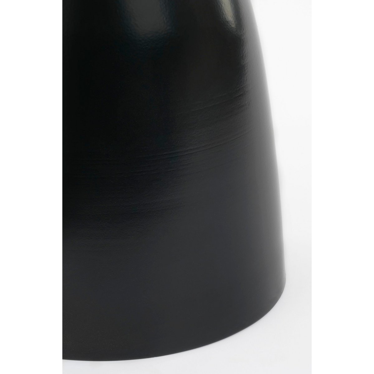 Elliot bijzettafel zwart Ø32 cm ijzer ronde tafel Woonware