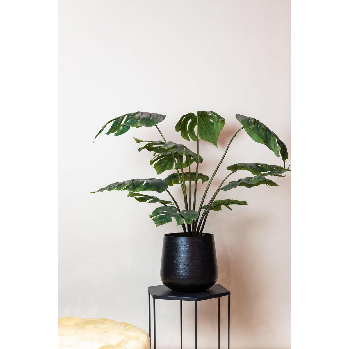 Kunstplant Monstera Deliciosa 95cm – Realistische gatenplant
