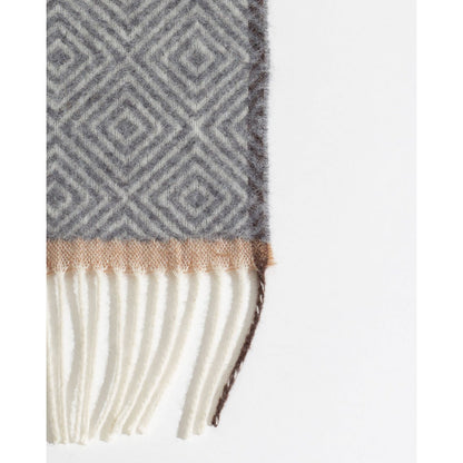 Wollen deken Venezia grijs 140x200 van Nieuw-Zeelandse wol | Woonware