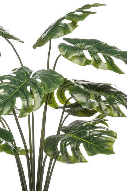 Kunstplant Monstera Deliciosa 95cm – Realistische gatenplant