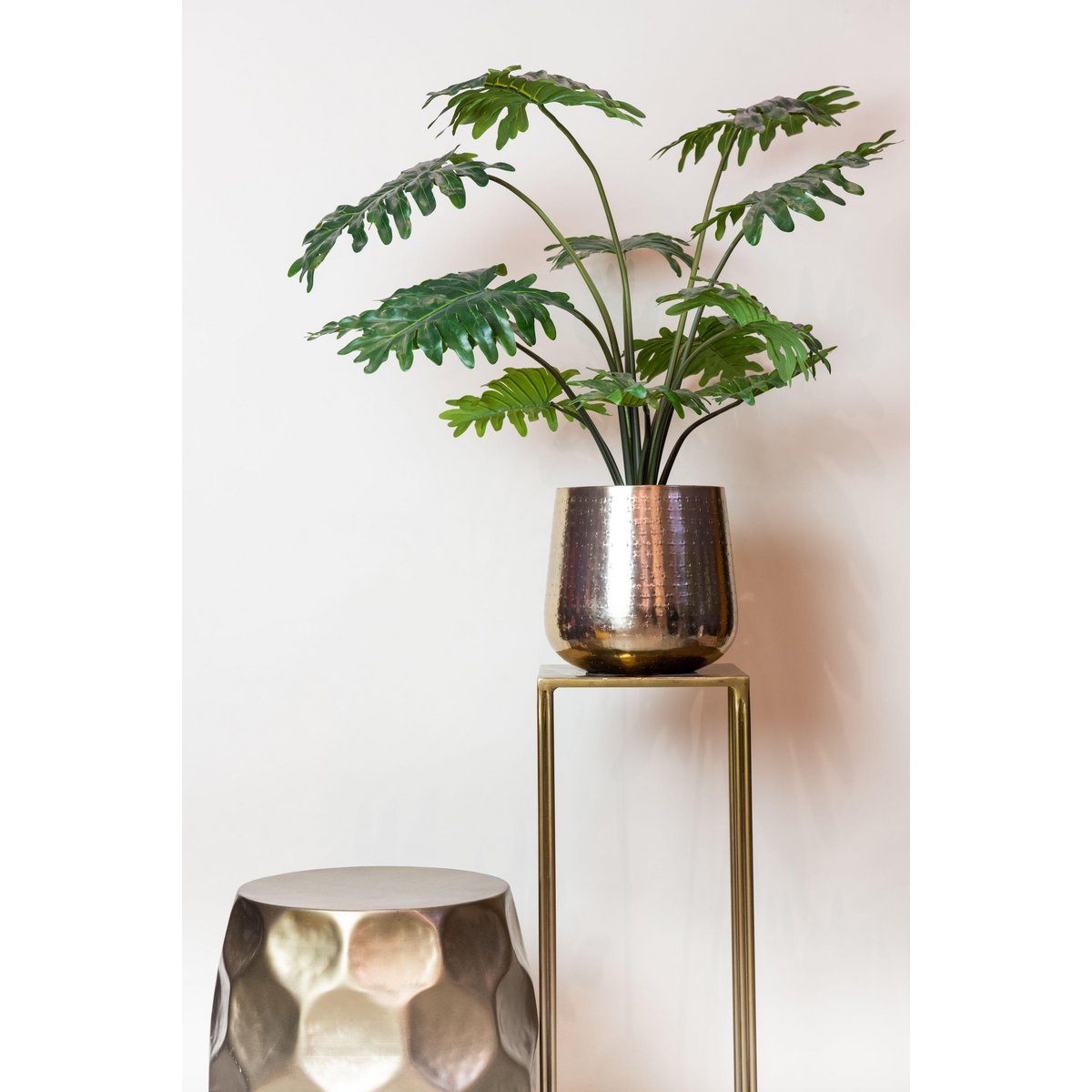 Kunstplant Philodendron 60cm – Realistische groene bladeren