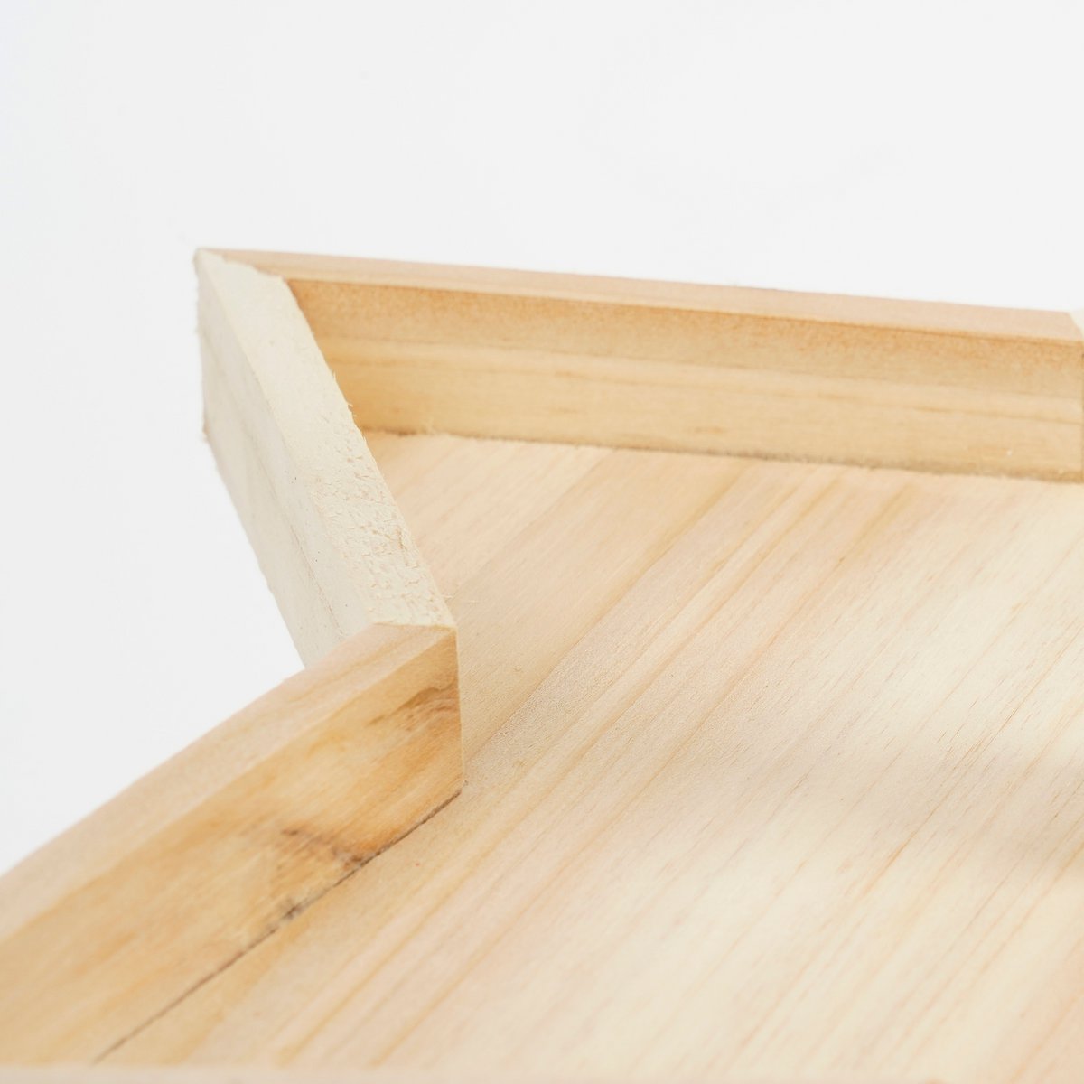 Houten stervormige etagère 52 cm van FSC dennenhout