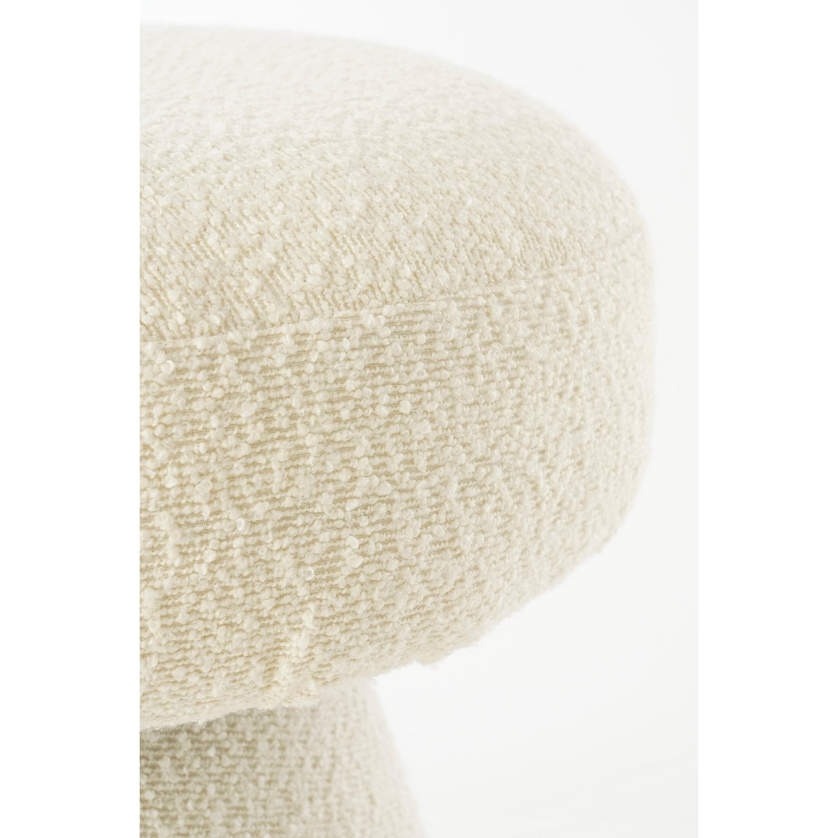 Poef Teddy Off White