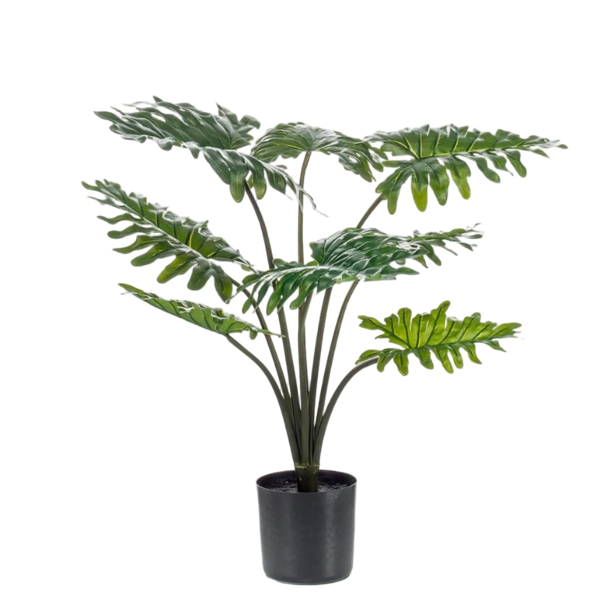 Kunstplant Philodendron 60cm – Realistische groene bladeren