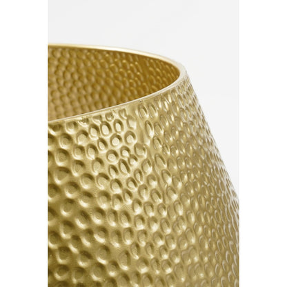 Kerstboomrok goud metaal gehamerd L58 x B38 x H26 cm Woonware