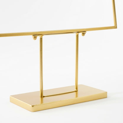 Decoratie kerstboom metaal goud 152 cm moderne kerstdecoratie Woonware