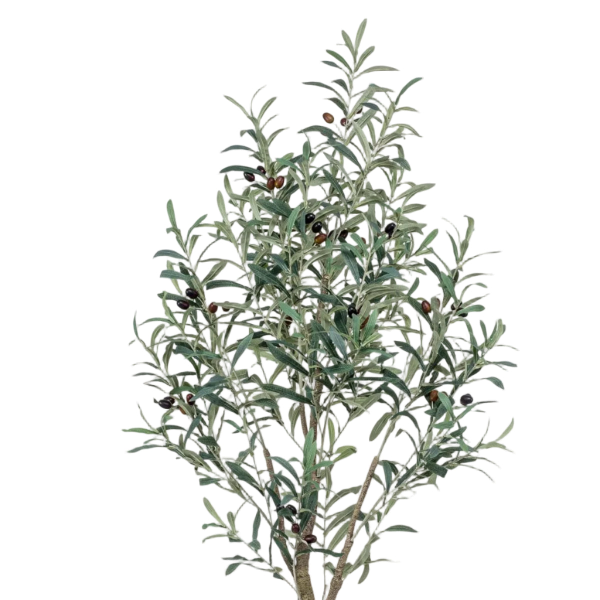 Kunst Olijfboom Olea Europaea 140cm – Mediterrane kunstplant zilvergroen