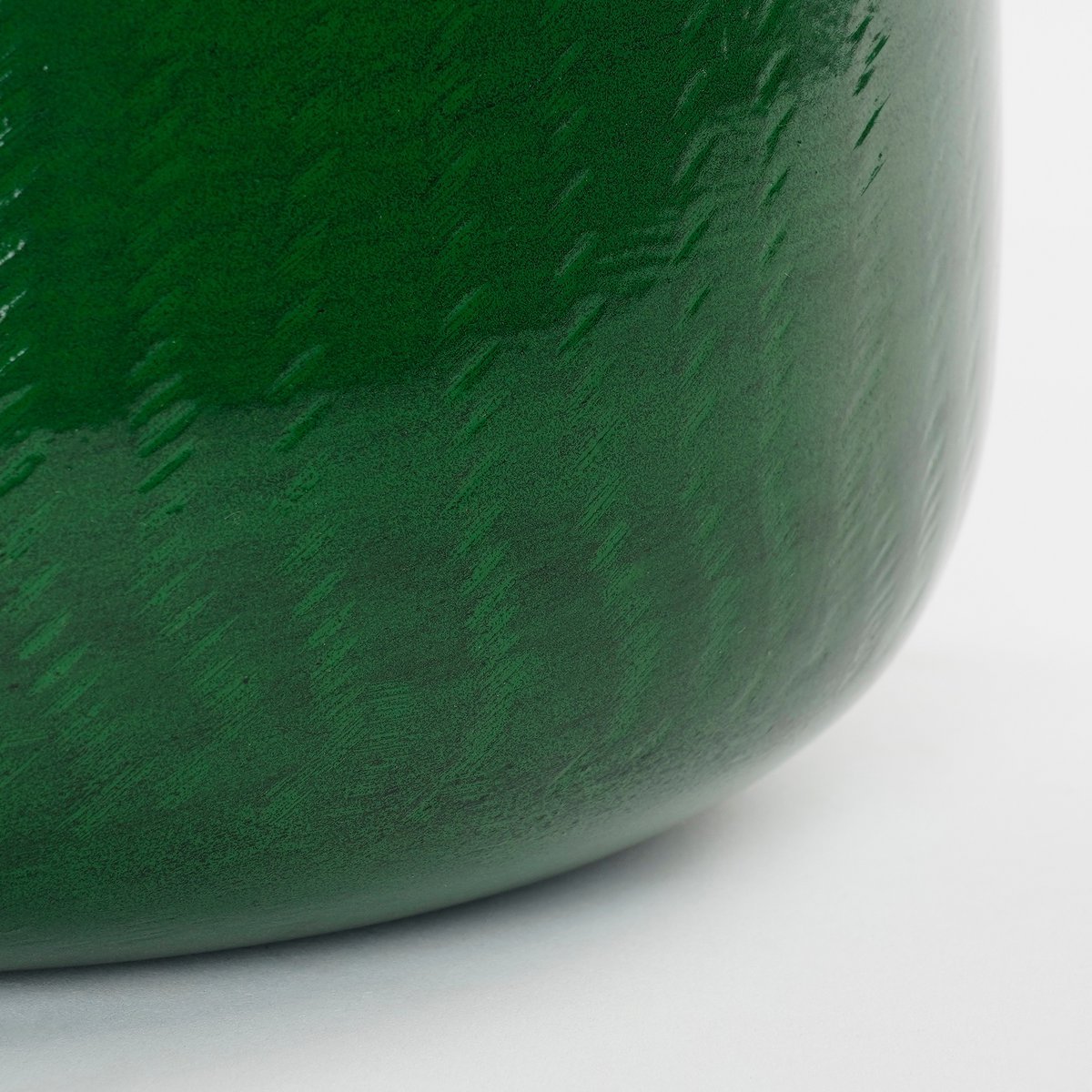 Benson metalen bloempot donkergroen – stoer industrieel design van Woonware