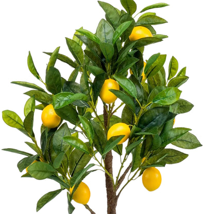Kunst Citroenboom Citrus Limonia 75cm – Realistische mediterrane kunstplant