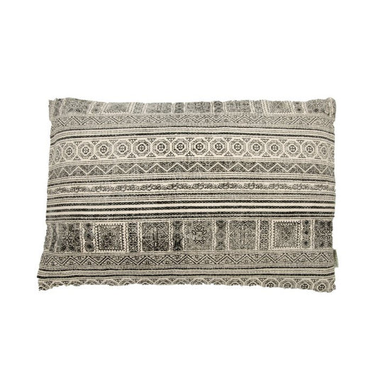 Kussen Andalusië Wit & Grijs 60x40 cm Woonware