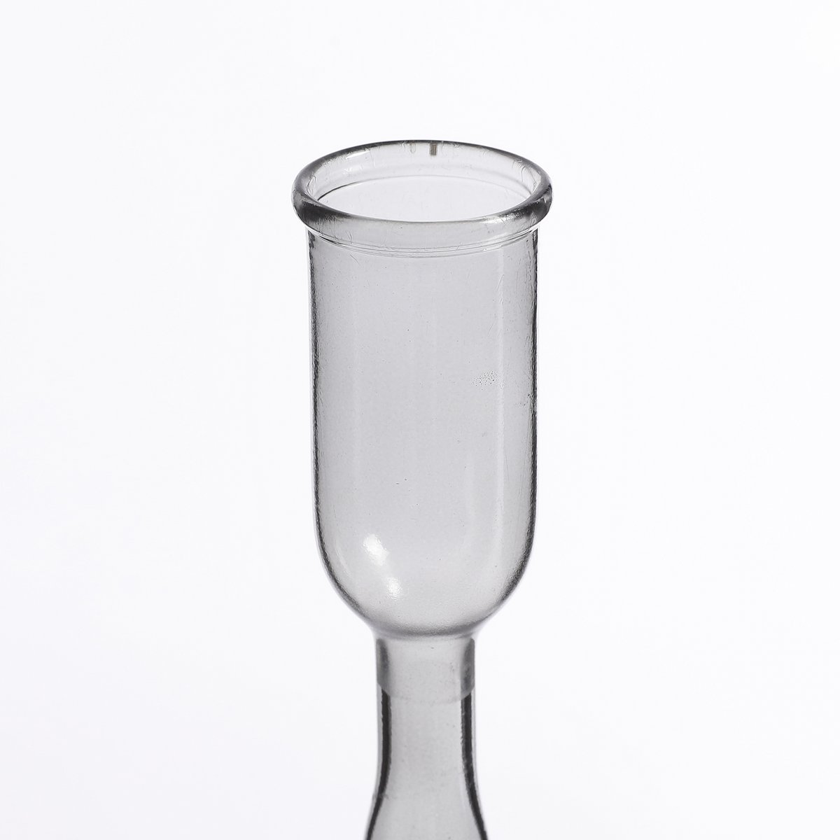 Trent Glazen Kandelaar 33 cm donkergrijs modern tafeldecoratie